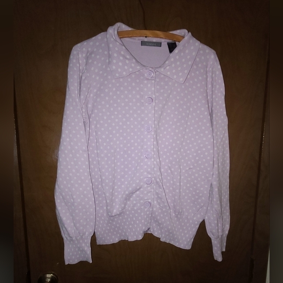 CHRISTOPHER and Banks collared button up sweater size small - Picture 1 of 5